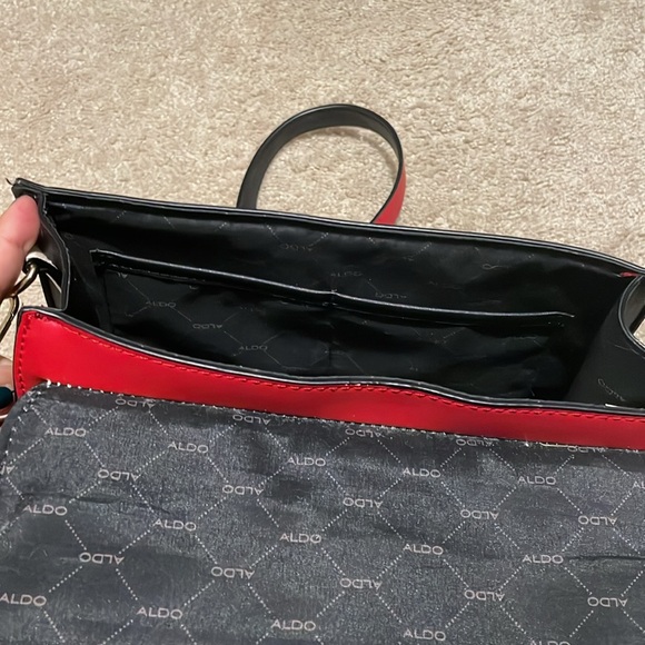 Aldo Purse Top Handle Satchel Shoulder Crossbody Handbag - Picture 8 of 16